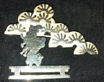 SBA silver brooch, in 2 sizes